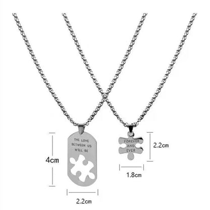 BFF Rings™ Puzzle Piece Friendship Necklace