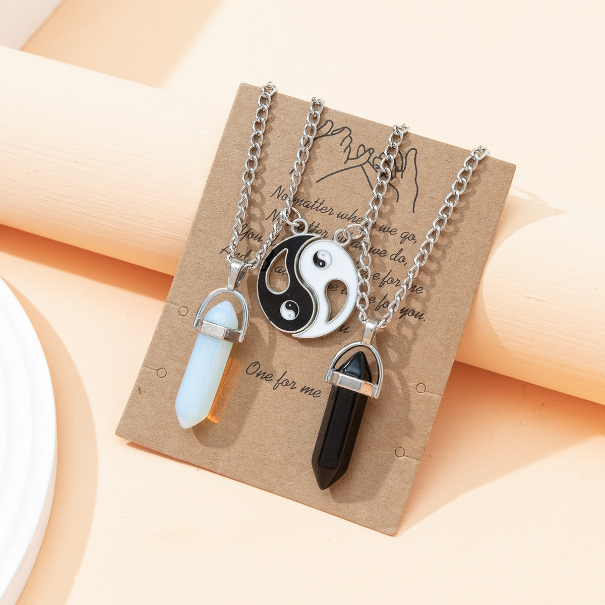 Magnetic Connecting Best Friend Necklace For Bestie – Hunny Life
