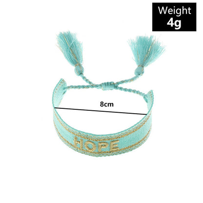 BFF Rings™ Bohemia Embroidery Woven Bracelets