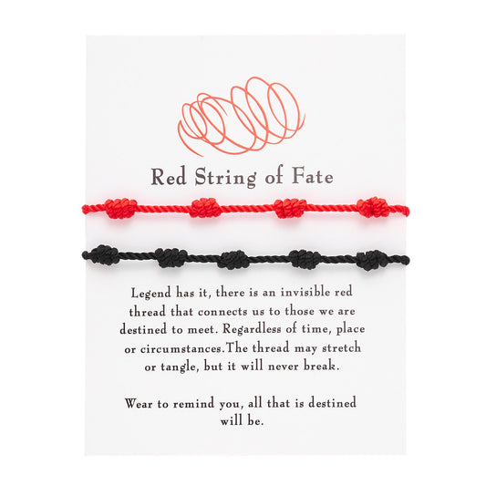 BFF Rings™ Red String of Fate Bracelets