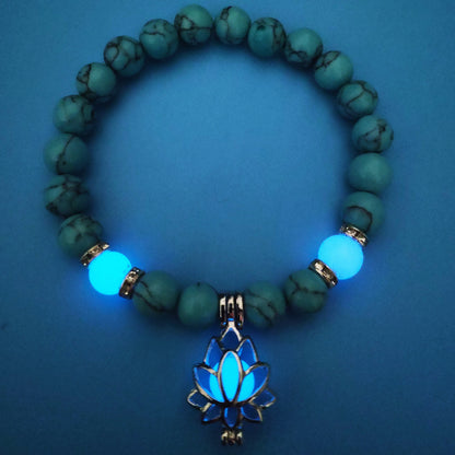 BFF Rings™ Glowing Lotus Charm Bracelet